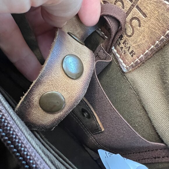 STS Ranchwear concealed carry bag Cowhide Wheezy made in Bell Texas USA - Picture 8 of 11